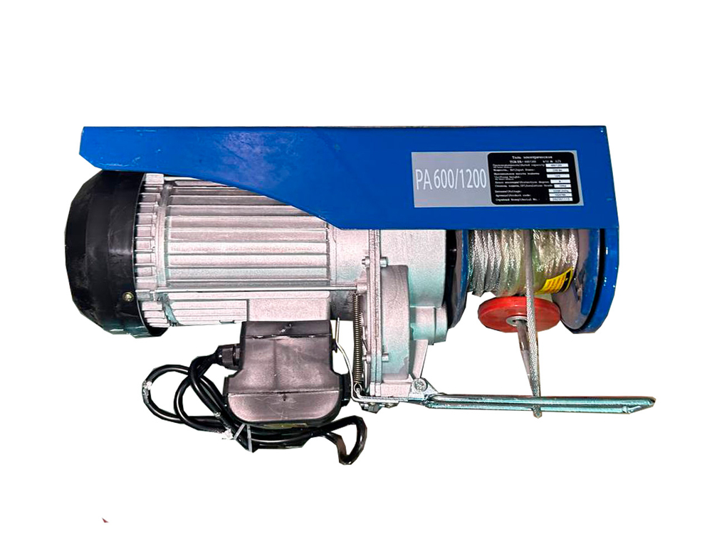Таль электрическая TOR PA 600/1200 кг 12/6 м