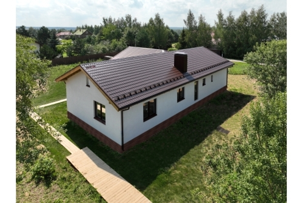 Металлочерепица классик 0,5 Satin RAL 8017 шоколад