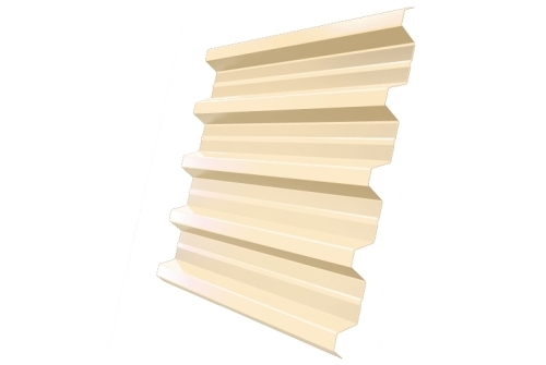 Профнастил H60R 0,5 Satin RAL 1015 светлая слоновая кость