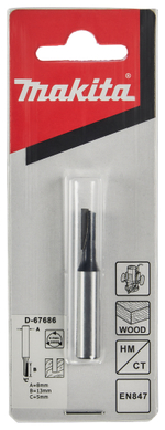 Фреза пазовая 5х13, S8, 1T Makita D-67686