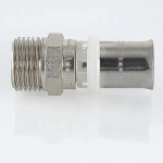 Муфта пресс переходная 20мм x ½"н Valtec VTm.201.N.002004