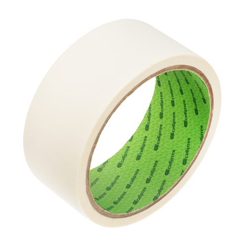 Лента малярная, эконом, 40 мм x 15 м, на бумажной основе Россия Сибртех