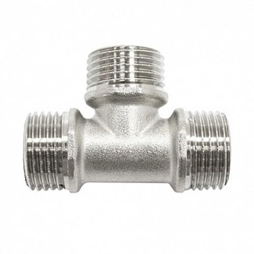 Тройник латунный 25 Н-Н-Н