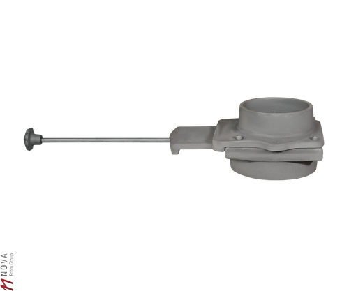 Шибер чугунный GFS (выдвижной) для d-115/500 (м/п)