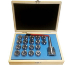 Патрон цанговый MSB3-ER32, хвостовик конус Морзе, DIN228-A, с набором цанг 18 шт. 3-20 мм GRIFF b220423