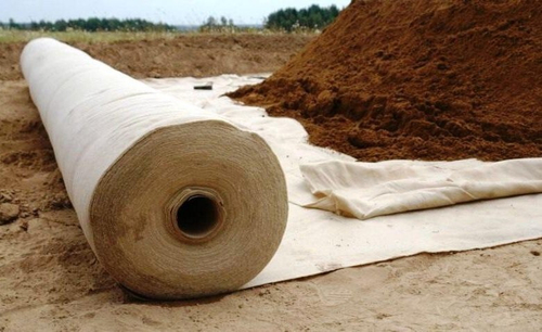 Геотекстиль нетканый иглопробивной нетермоскрепленный Дорнит 150 гр/м2 2х50 м, 100 м2/рул