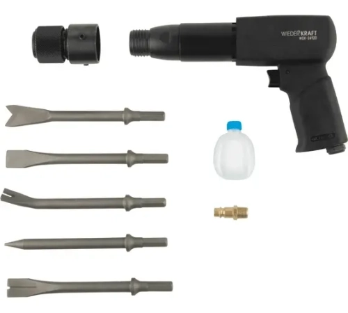 WDK-24120 Пневматический молоток 2500 уд/мин, HEX 175 мм