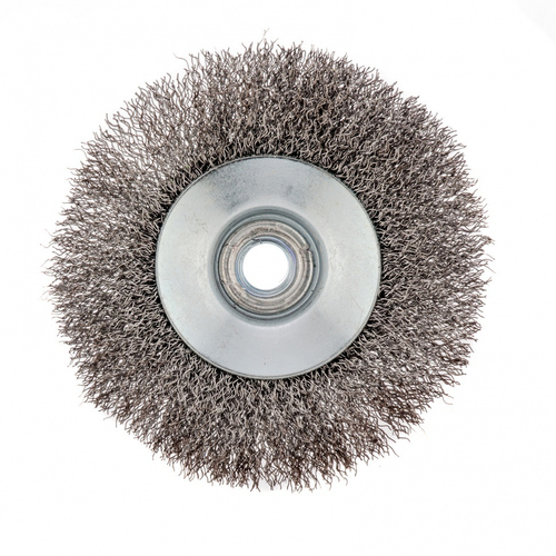 Щетка для УШМ, 115 мм, М14, "тарелка", витая проволока 0.3 мм Сибртех