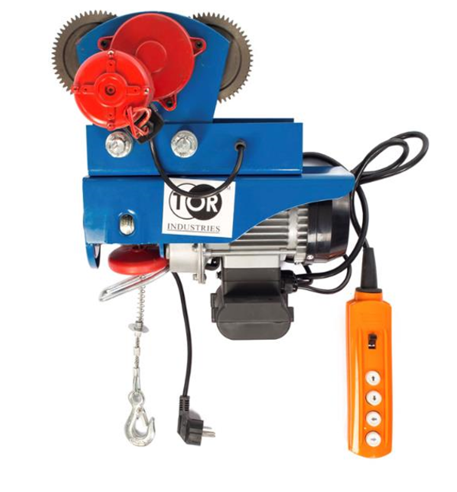 С ТЕЛЕЖКОЙ таль электрическая TOR PA 250/500 кг 12/6 м