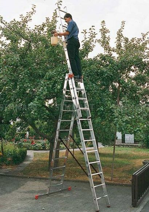 TRIBILO Универсальная лестница из трёх частей, 3 х 9 перекладин