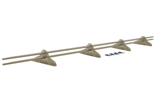 Снегозадержатель NEW трубчатый Grand Line RAL 1035 3м