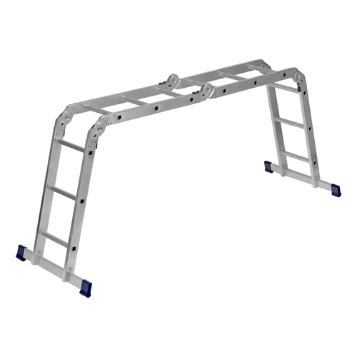 Лестница шарнирная алюминиевая, 4 х 3 ступени, Россия, Сибртех