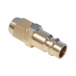 WDK-20PPB Штуцер быстроразьемного соединения под шланг с обжимной гайкой 5х8 мм; латунь