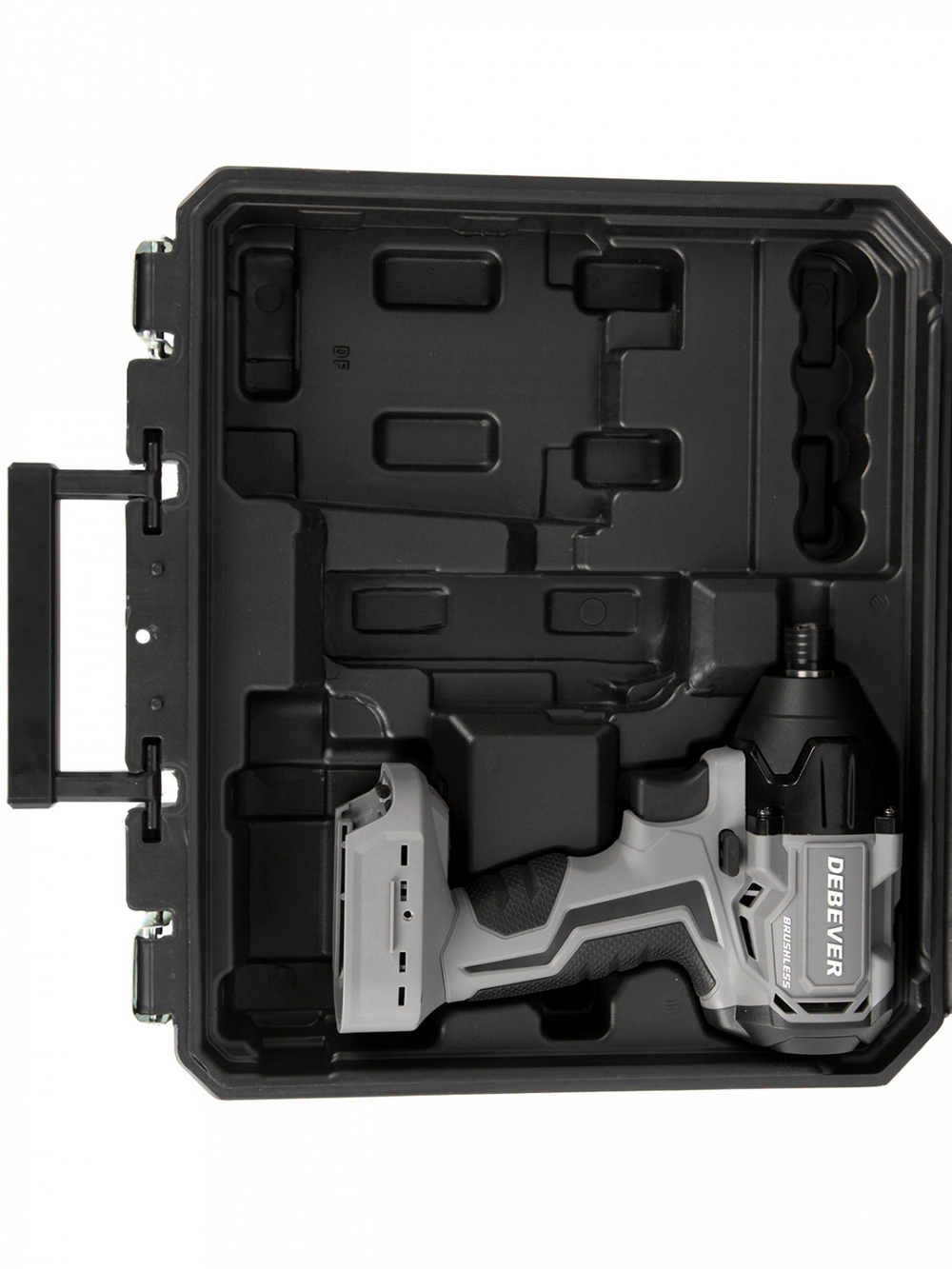 DBE-7462C Винтоверт аккумуляторный DeBever бесщеточный, ударный, шестигранник 1/4", 3 скорости, 200Nm, 20B