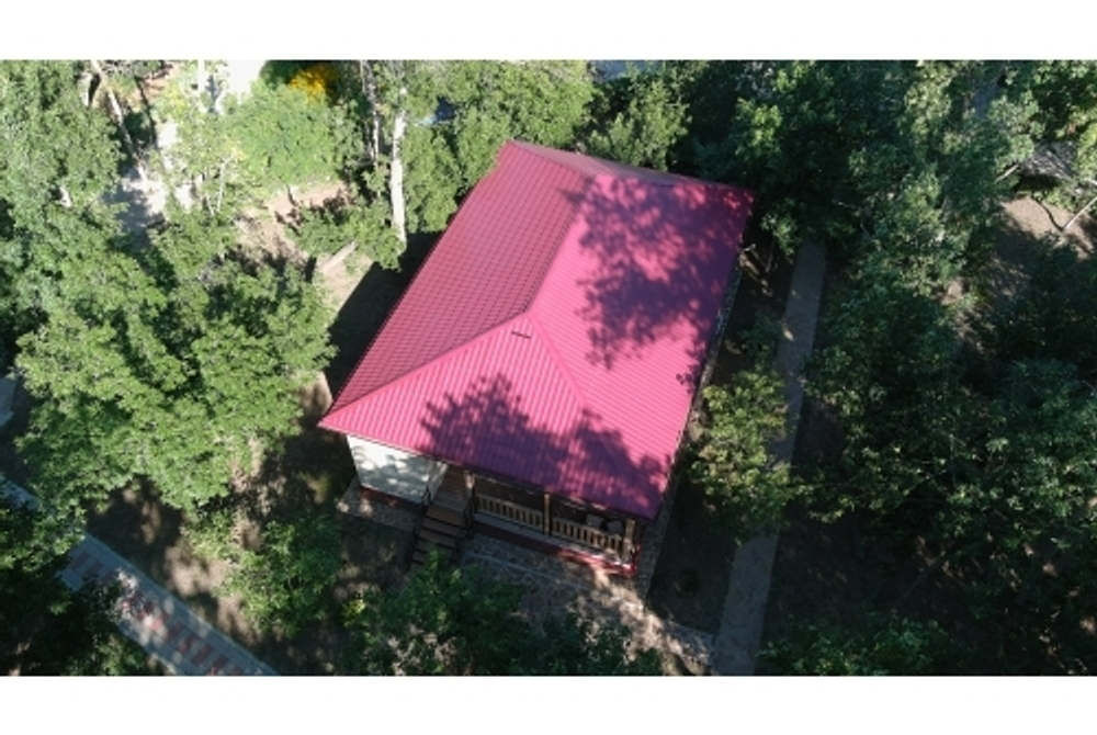 Металлочерепица классик 0,5 Satin RAL 3005 красное вино