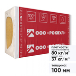 Минеральная вата Роквул Венти Баттс Д Оптима 1000х600х100 мм, 6 шт/упак