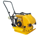 Виброплита 80 кг, 13,5кН (Loncin) бак, коврик, колесный комплект TOR C-80T