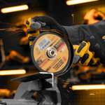 Пневматическая углошлифовальная машина AG125, 11000 об/мин, 125 мм, 186 л/мин Denzel