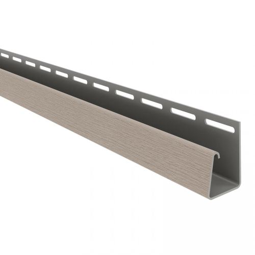 Профиль J ТехноНиколь для фасадных панелей фуга светлая 3 м, шт