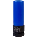 WDK-703-4017L Головка торцевая ударная тонкостенная 1/2", 6 граней, 17 мм