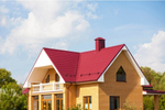 Металлочерепица классик 0,5 Satin RAL 3005 красное вино