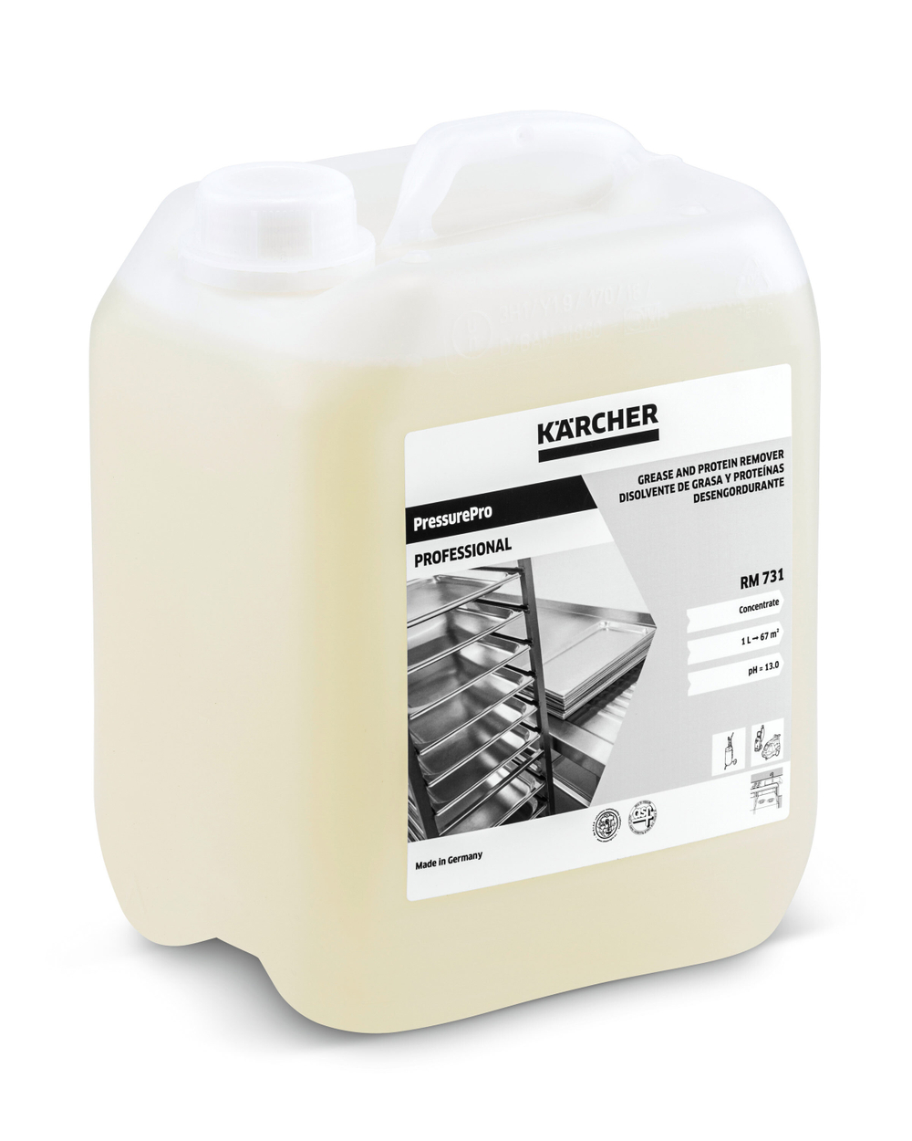 Средство для удаления белковых загрязнений RM 731 ASF, 5 л