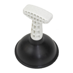 Вантуз для удаления засоров МИНИ с Т-образной рукояткой, резиновая чаша объем 0,25 л, для раковин