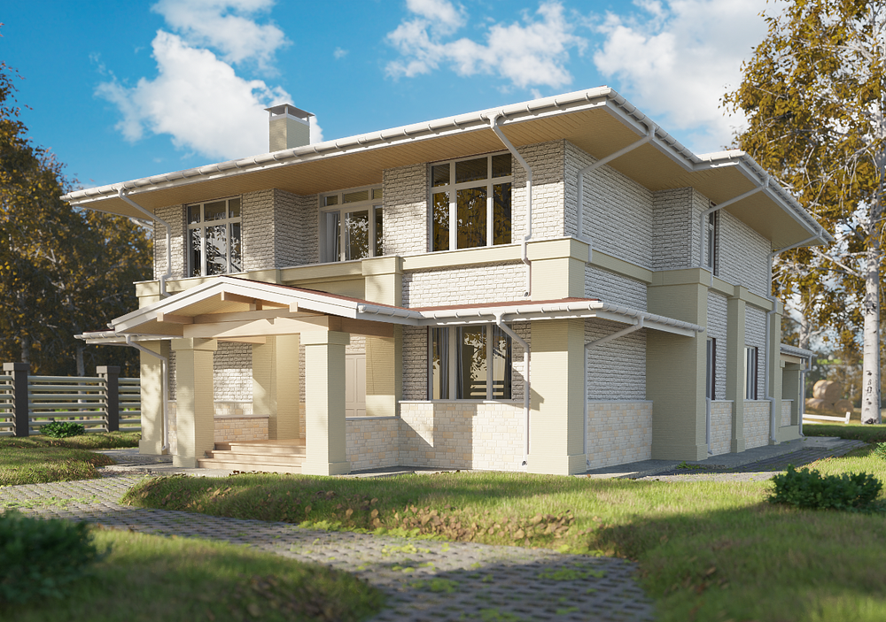 Сайдинг LUX под камень, Bergart, кокос