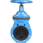 Задвижка с обрезиненным клином фланцевая Ду150 Ру16 Tecofi VOC4241C-00EP0150