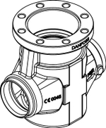 Клапан регулятор-давления ICM 100 (100 DIN), без привода