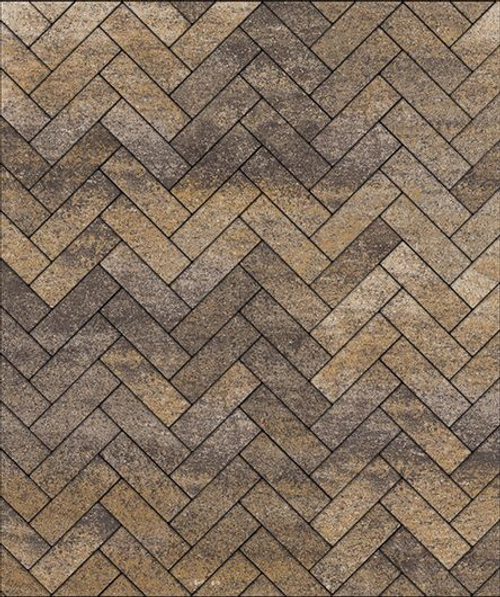 Тротуарная плитка Поревит Искусственный камень "ПАРКЕТ" Б.4.П.6