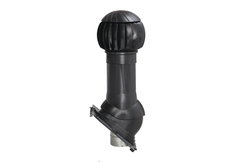 Комплект вентиляции Gervent для кровли Universal 160/125 RAL 9005