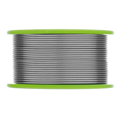 Припой с канифолью, D 1 мм, 100 г, POS61, на пластмассовой катушке Сибртех