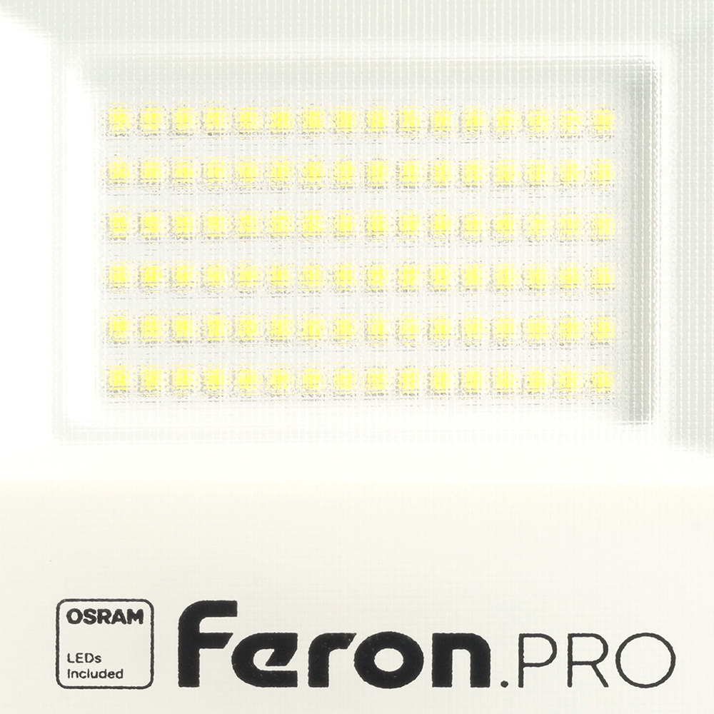 Светодиодный прожектор Feron.PRO LL-1000 IP65 50W 6400K черный 41540