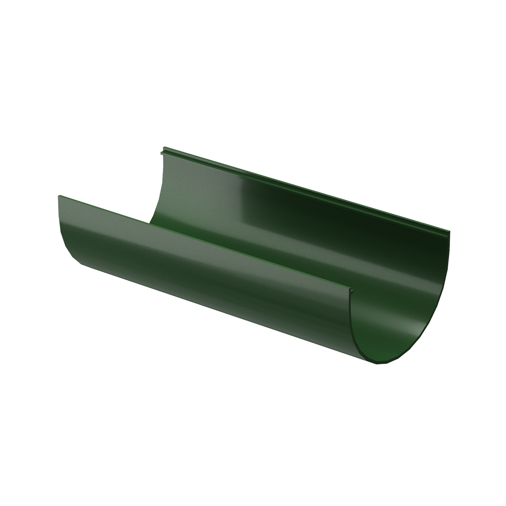 Желоб водосточный 2 м Standard, зелёный