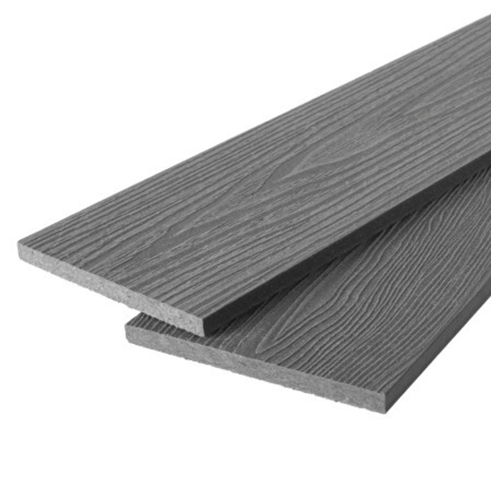 Заборная доска полнотелая AIWOODek 140х10х3000/4000мм (тиснение 3D+3D)