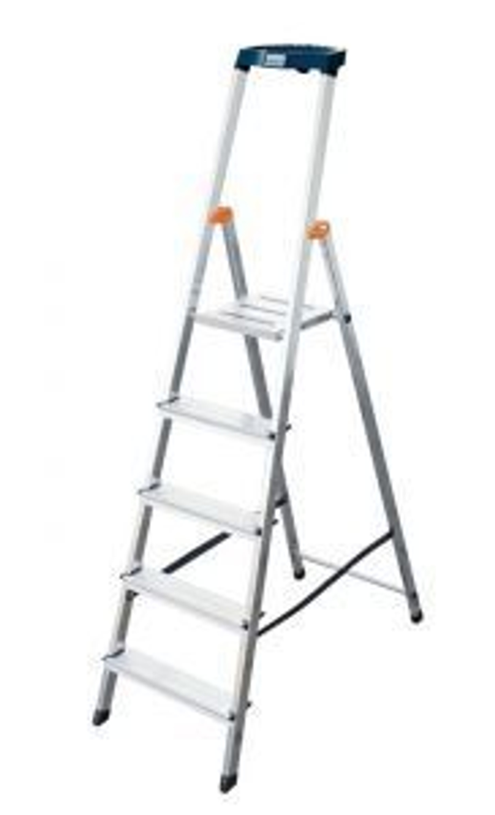 SAFETY Стремянка с большой полкой, 5 ступеньки, раб. высота 3,05 м.