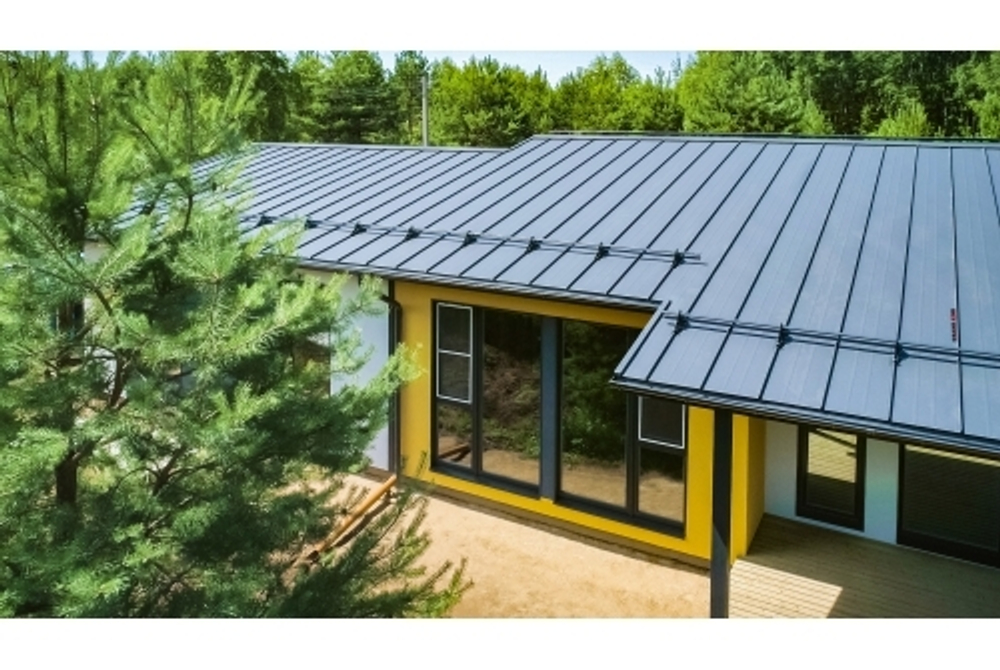 Кликфальц Pro Line Grand Line 0,5 Rooftop Бархат с пленкой на замках RAL 7024 мокрый асфальт