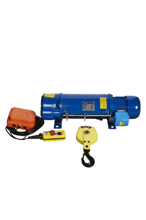 Таль стационарная на лапах 1т 9м 380В электрическая канатная TOR CD