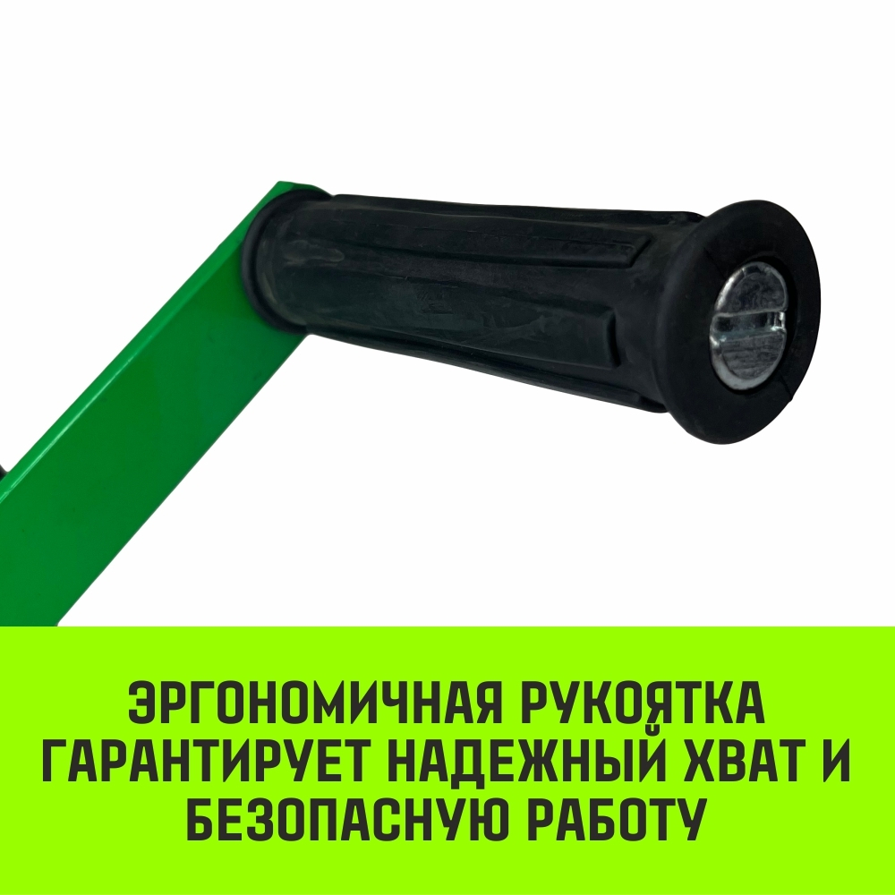 Лебедка ручная барабанная с тормозом HITCH HWB 1100, 1100 кг, канат 10 м