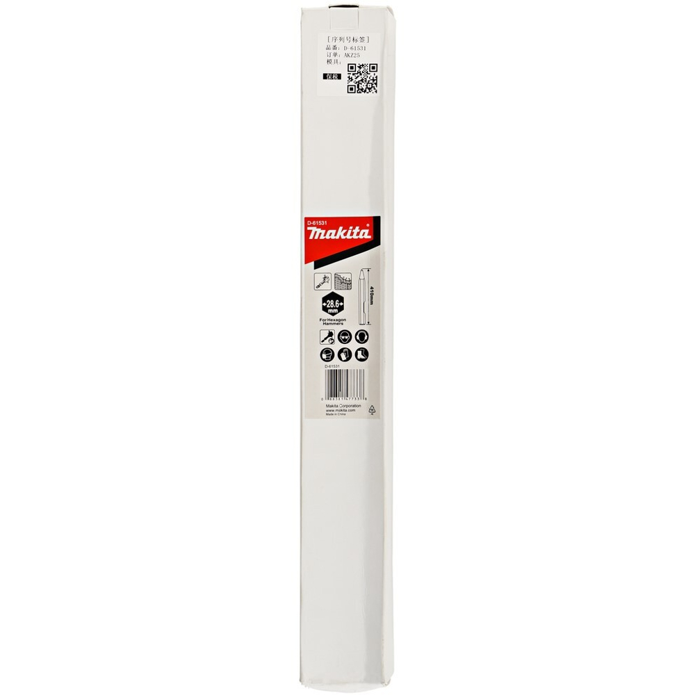 Пикообразное долото 410 мм, SW 28.6 Makita D-17631