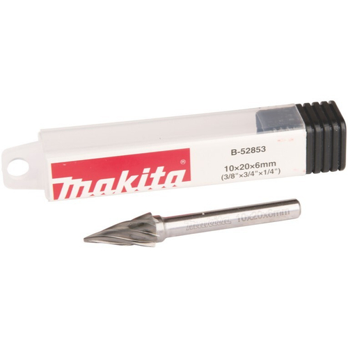 Борфреза для цветного металла SM, 10x20x6 мм Makita B-52853