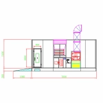 WDK-210ER Окрасочно-сушильная камера на электрических ТЭНах