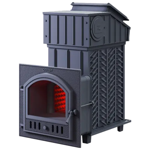 Печь для бани GFS 18П2 ЗК под облицовку (короб/дверца для пара)