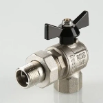 Кран шаровый с американкой угловой ¾"в x ¾"н Valtec Perfect VT.328.N.05