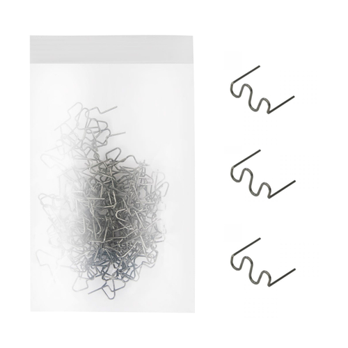 WDK-65082 Скобы волнового типа для ремонта пластиковых деталей 0,8 мм. Упаковка 100 шт