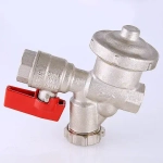 Кран шаровый с фильтром и редуктором давления ½"в x ½"в Valtec VT.300.N.04