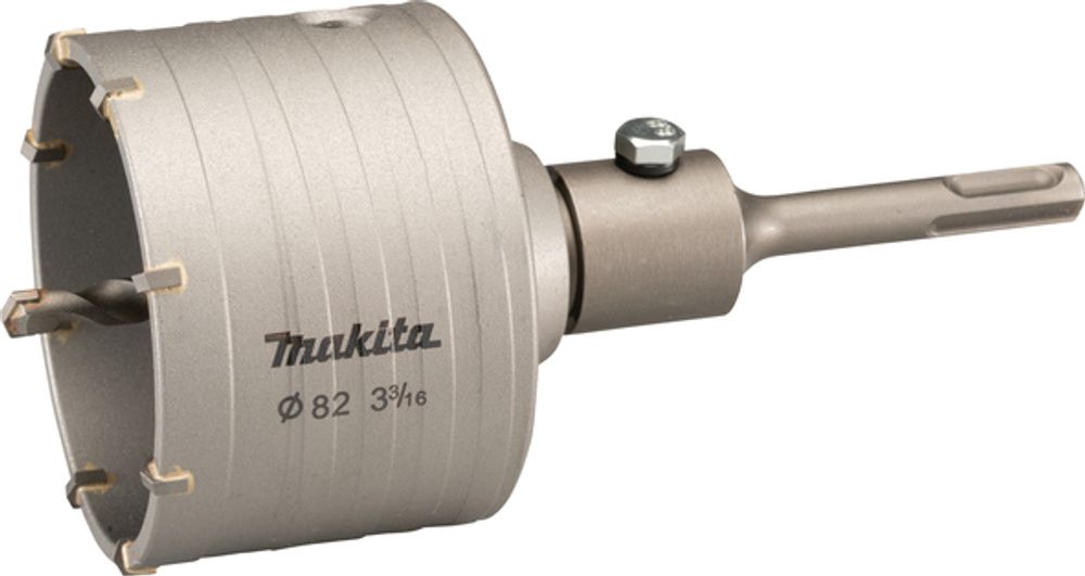 Твердая коронка SDS-PLUS в сборе 82х175 мм, M22 (центр. сверло, адаптер) Makita D-74027