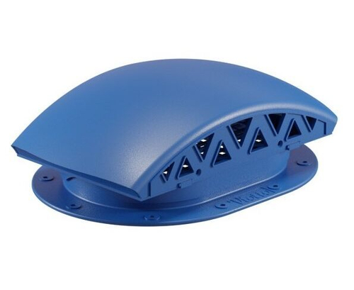 Вентилятор подкровельного пространства для готовой мягкой и фальцевой кровли, черепаха 352/250/115 синий RAL 5005