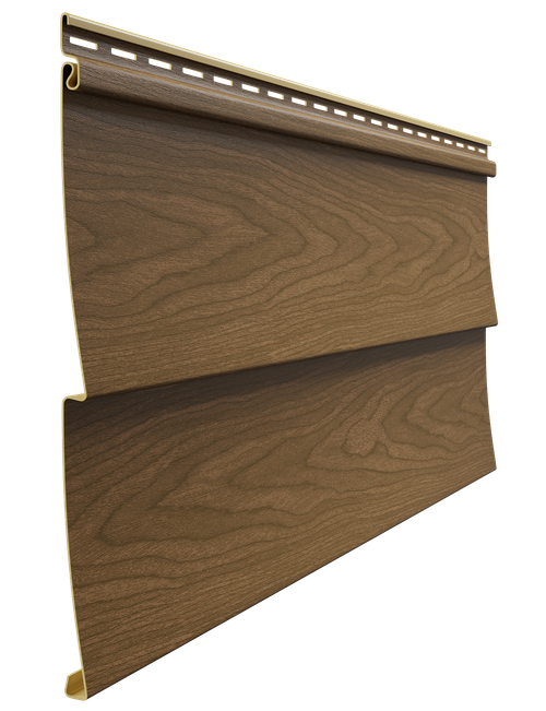 Сайдинг LUX под дерево, Ёлочка, миндаль